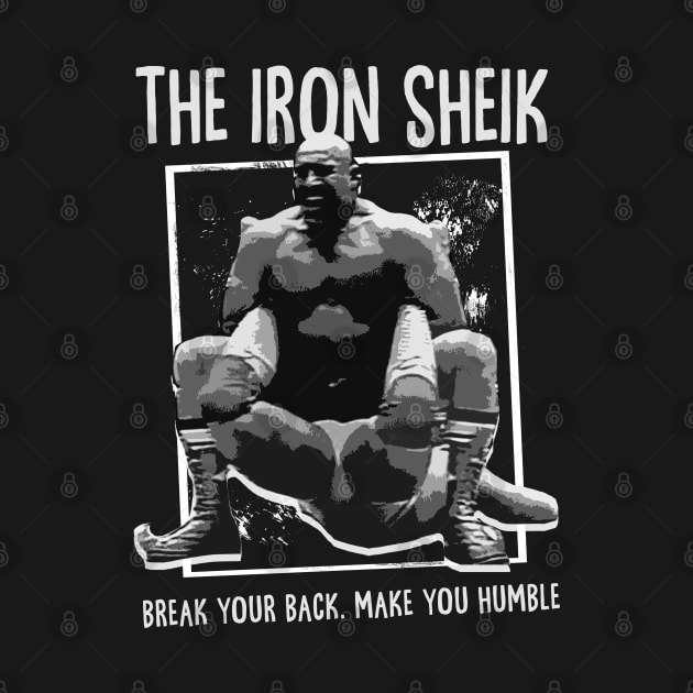 iron sheik wresling by Shelter Art Space