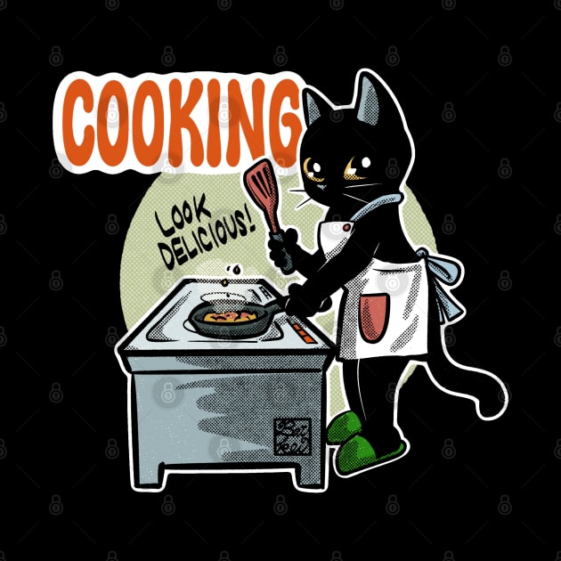 Cooking Kitty by BATKEI