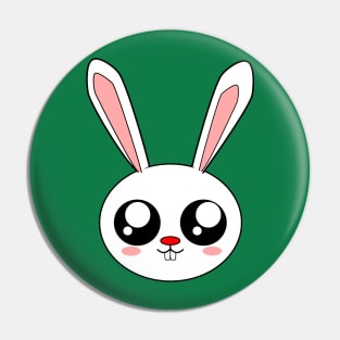 Toothy Bunny Pin