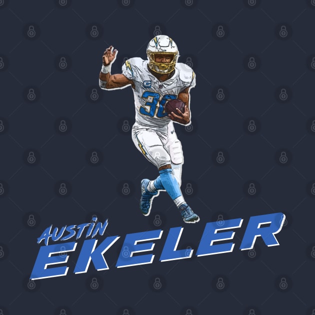 austin ekeler by islandersgraphics