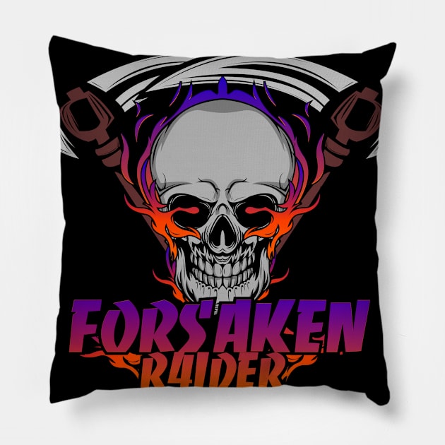 ForsakenR4ider Pillow by Forsaken Raiders