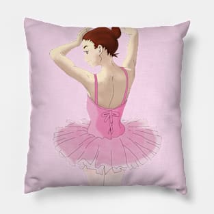 Anime Inspired Ballerina Pillow