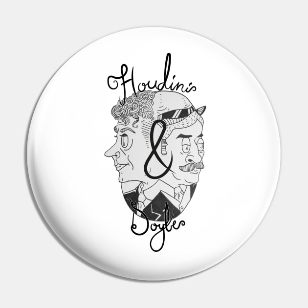 HOUDINI AND DOYLE Pin by UnseriousDesign