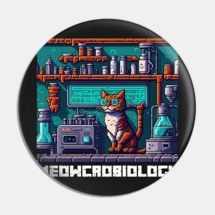 funny meowcrobiology cat Pin