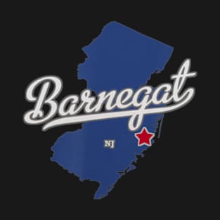 Barnegat New Jersey Nj Map T-Shirt