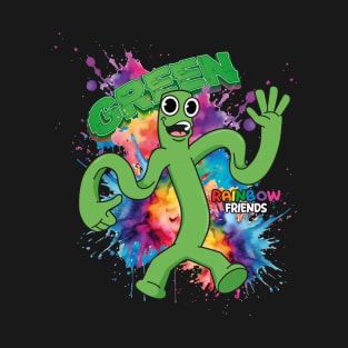 Green Rainbow Friends T-Shirt