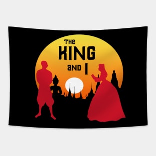 The King and I Design #2 (can be personalised) Tapestry