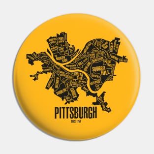 Pittsburgh Neighborhoods Pin