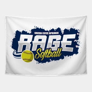 Rage Softball Tapestry