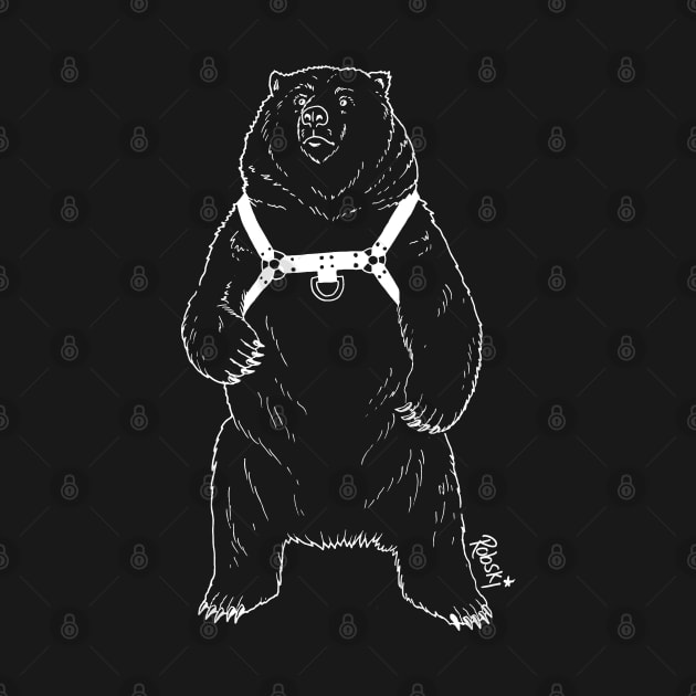 Leather Bear by RobskiArt