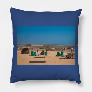 Morocco. Essaouira. Beach. Pillow