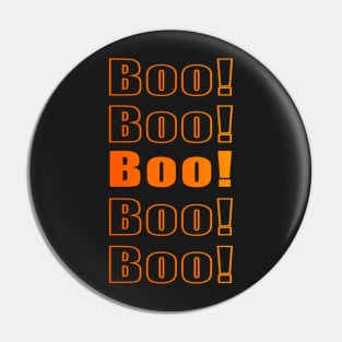 Boo! Pin