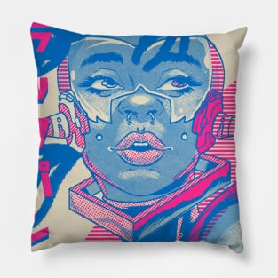 CyberPanther 2077 Pillow