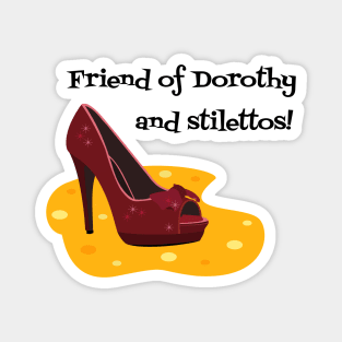 Red Stilettos Magnet