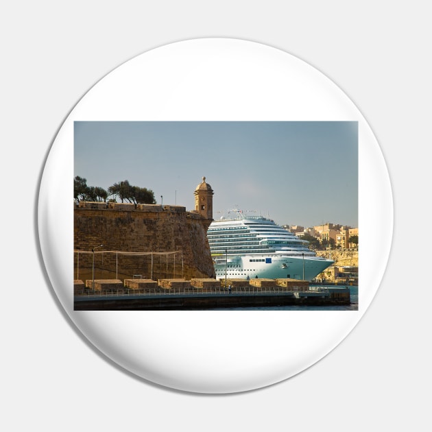 Grand Harbour Valletta Pin by Violaman