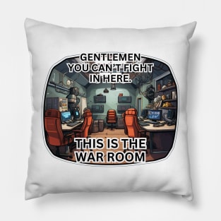 This is the war room Pillow