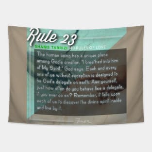 40 RULES OF LOVE - 23 Tapestry