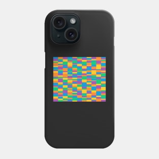 Beatific Blocks Stripe Pattern Phone Case