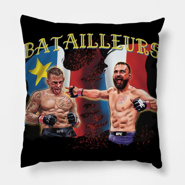 batailleurs Pillow by Paskalamak