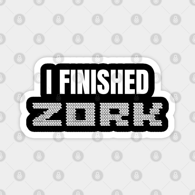 I Beat Zork Magnet by Spatski