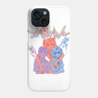 Shinji and friends EVA 01 02 00 Phone Case