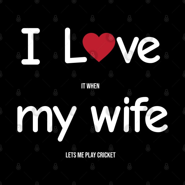 Funny Indian Pakistani Wife Husband Quote Cricket Joke by alltheprints