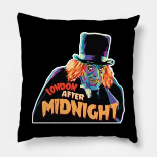 The Man in the Beaver Hat (Colorful Version) Pillow