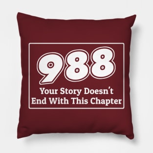 988 Suicide Prevention Pillow