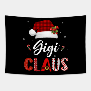 Gigi Claus Santa Funny Christmas Pajama Matching Family Tapestry