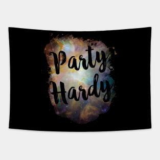 Party Hardy Funny 80's Design Tapestry