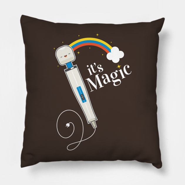 It's Magic! Pillow by penandkink