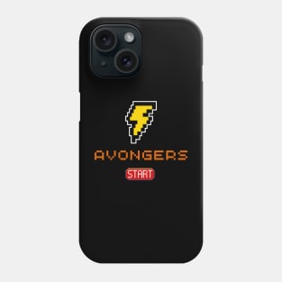 AVONGERS, Retro Game Phone Case