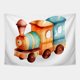 Watercolor Children Toy #2 Tapestry