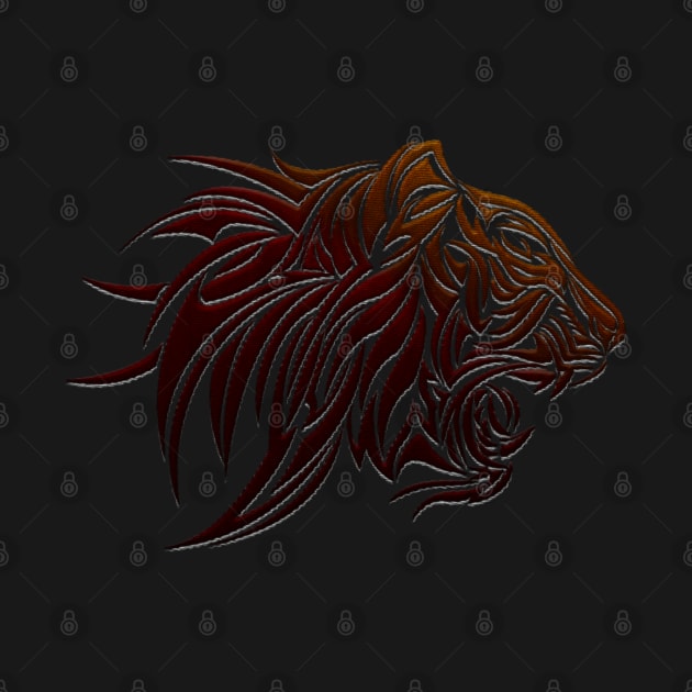 Cool Lion Tribal by aaallsmiles