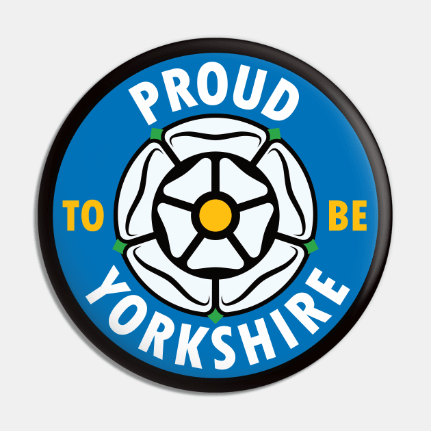 Proud to be Yorkshire Pin by Yorkshire Stuff