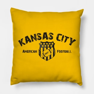 Retro Football KC Pillow