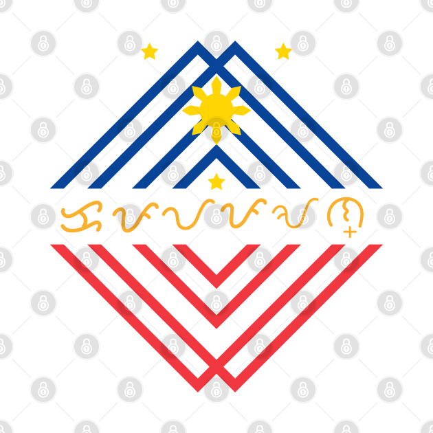 Baybayin word Kapayapaan (Peace) by Pirma Pinas