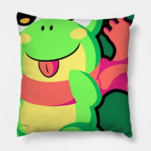 Salmiac the frog! Pillow