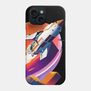 Cosmic Expedition - Navigating the Universe's Vast Frontiers Phone Case