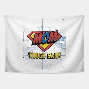 Mom's Rule! Superhero Mom Day Tapestry