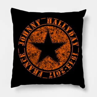 Johnny Hallyday 1943 2017 France Music D14 Pillow