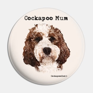 Cockapoo Dog Mum Pin