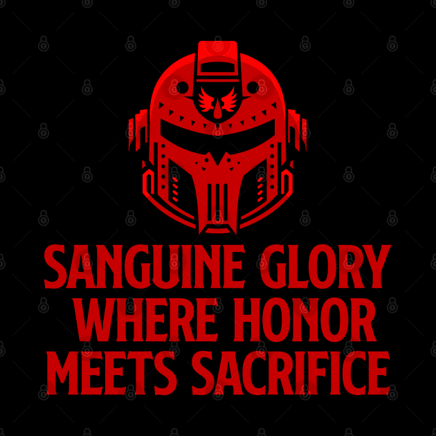 Blood Angels - Sanguine Brotherhood by DesignFlex Tees