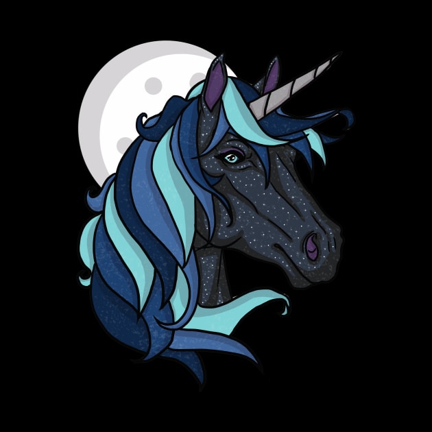 Midnight Unicorn by Geekybat