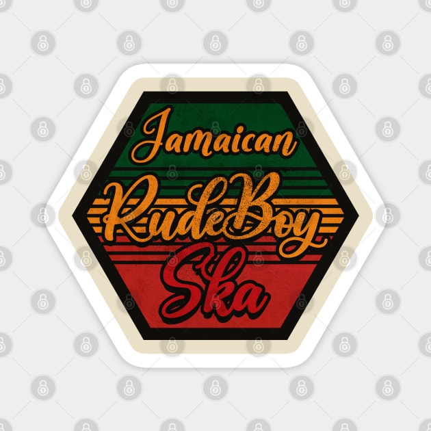 Rude Boy Ska Magnet by CTShirts