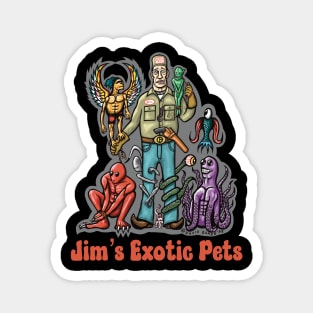 Jim’s Exotic Pets Magnet