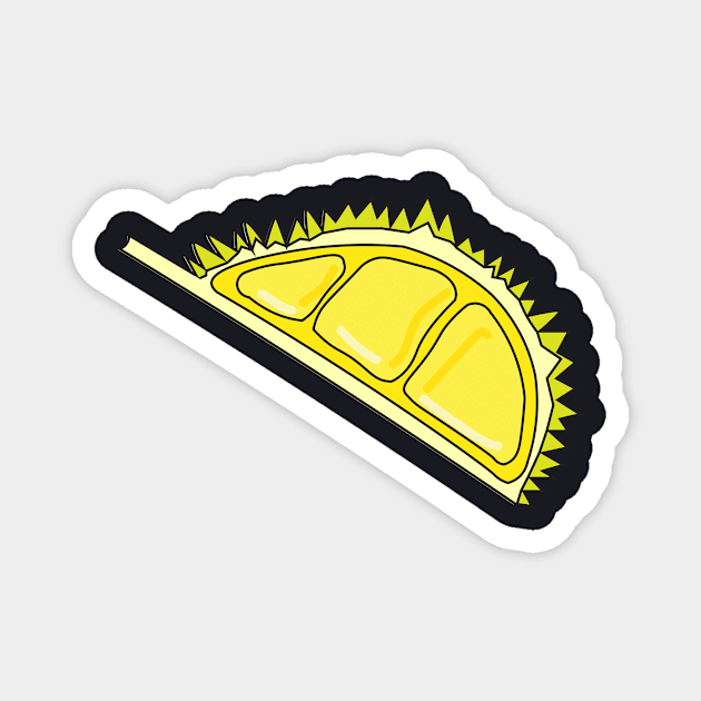 Durian Magnet by Urtype