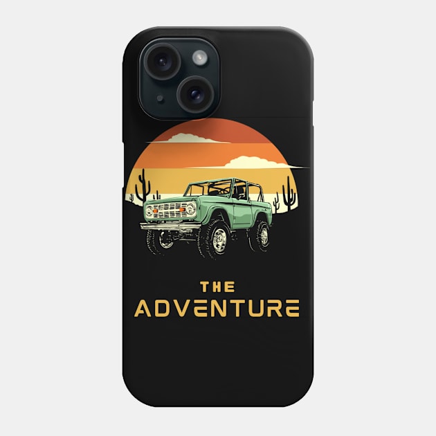 Black Yellow Simple Minimalist The Adventure Phone Case by Rahul Store 24