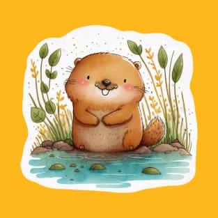 Happy Beaver T-Shirt