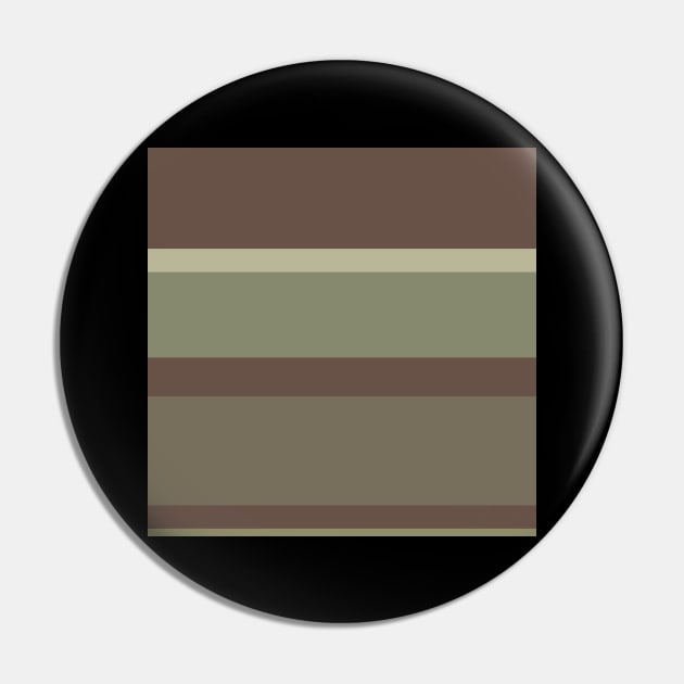 A subtle stew of Quincy, Grey Brown, Brown Grey, Putty and Artichoke stripes. - Sociable Stripes Pin by Sociable Stripes